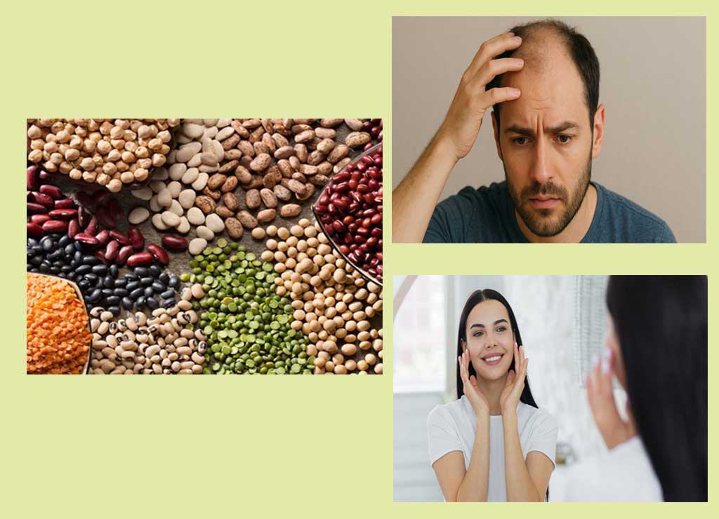 تاثیر و خواص حبوبات برای پوست و مو